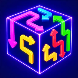 أيقونة Cube Escape 3D: Tap Arrow Out