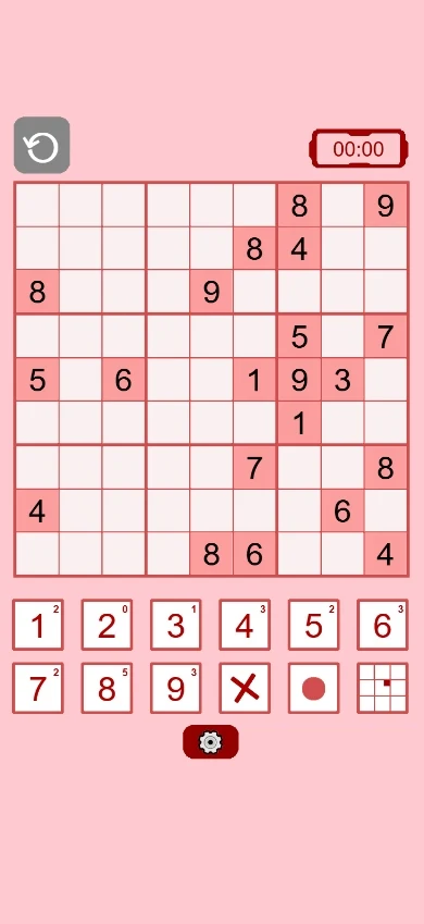 Pink Sudoku Match screenshot